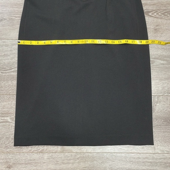 NWT Hope & Harlow Black Sheath Dress Shoulder Criss Cross Strappy Detail 12 - Picture 11 of 16